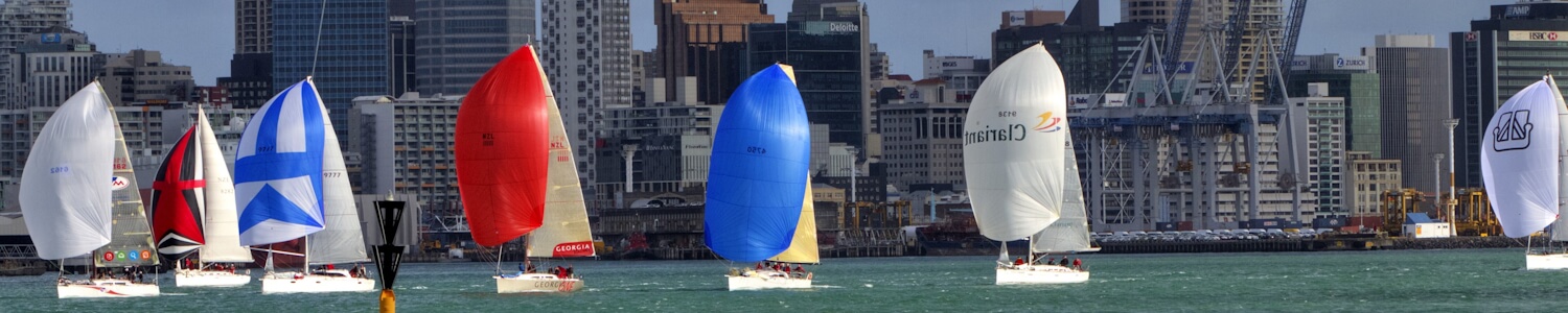 Sailing on the Auckland harbour
